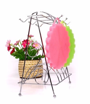 Wholesale easy clean fda silicone dish scrub brush cosmetic brush clean tools