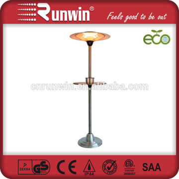 Free standing stainless steel save energy infrare lamp
