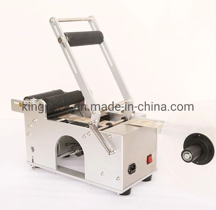 Mt-50 Semi Automatic Round Bottle Labeling Machine for Cosmetics