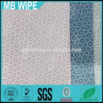 Meltblown non-woven wipes