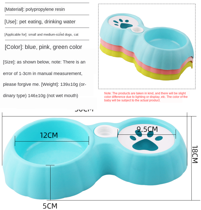 Can Be Inserted Into A Water Bottle For Drinking Water, Automatic   Food Dog Pet Dog Bowl