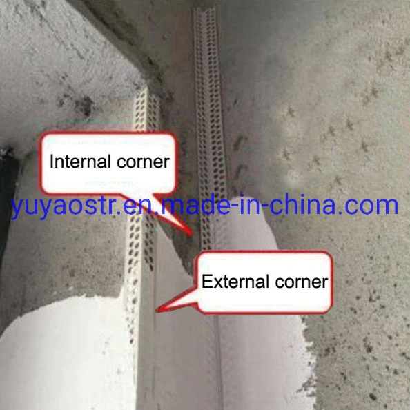Grey Color Sticky PVC Corner Tape Used for Construction Material