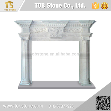 Excellent Quality insert marble fireplace