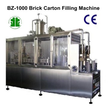 Brick Shape Carton Juice Filling Machine