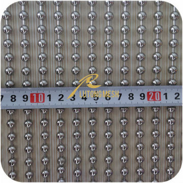 6mm distance between bead curtain string stainless steel bead curtain