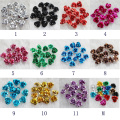 Aluminium decorative embellishment flowers beads Appliques