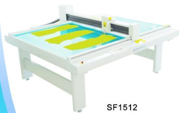 DCZ2516 carton box die cut plotter sample flat bed cutting machine