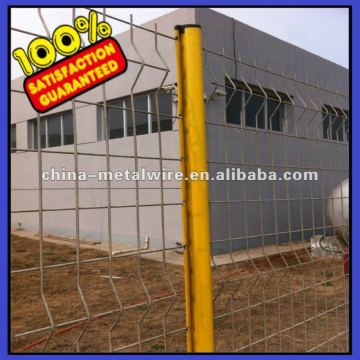 Steel welded mesh panel fence