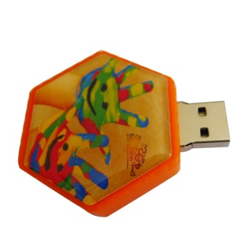 Rotating cube Usb flash drive promotional gift 32GB