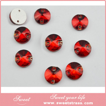 fancy cut shape crystal glass beads