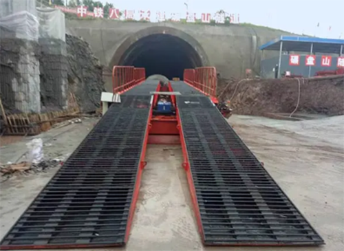 Carrinho de túnel de ponte invertida hidráulica