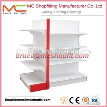 Gondola store shelving units