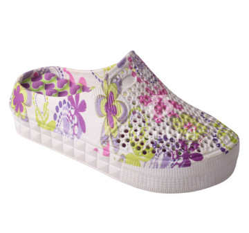 Soft printing lady sandals