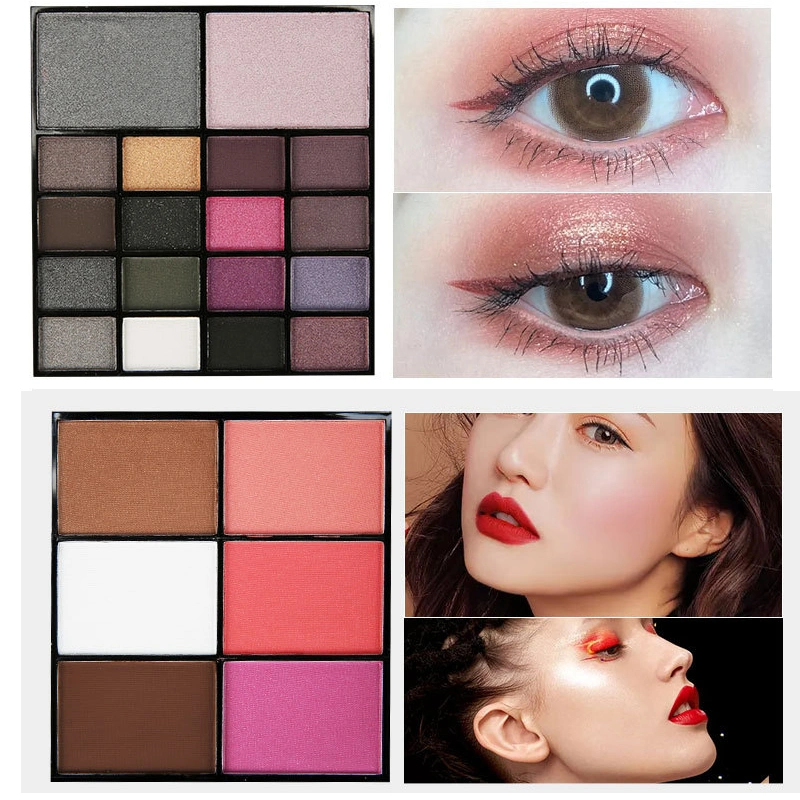Matte Makeup Palette Kết hợp Chuyên nghiệp 74 Phấn mắt màu