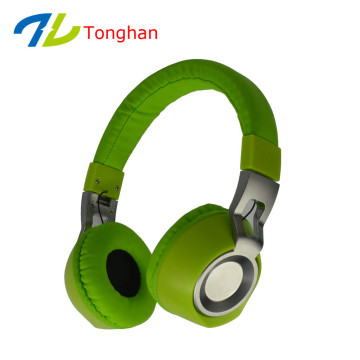 High quality foldable stereo wired headphone for computer