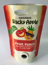 Stand Up Spout Pouch For Juice