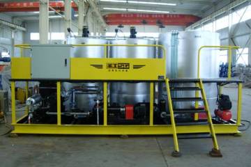 Bitumen emulsion production machine