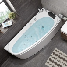 Джакузи ванна дизайн роскошной роскошная стоянка акриловая ванна мини -размер