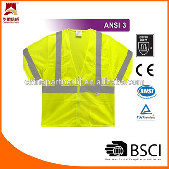 Mesh 3m high visibility vest