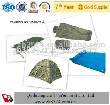 outdoor camping beds,bags,tents,sleeping bags