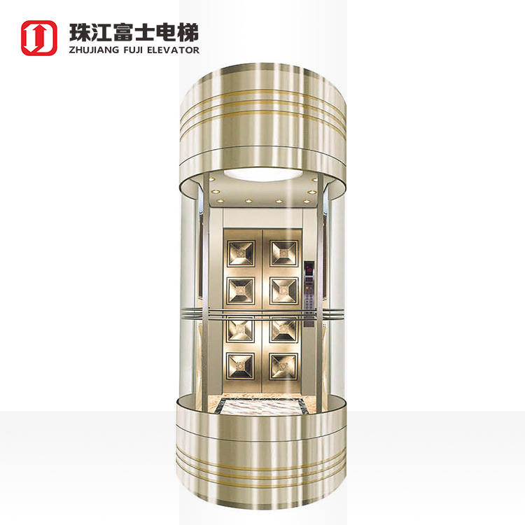 Fuji Brand Price Good Price Villa Elevator Panoramic Glass Elevator For Villa Use