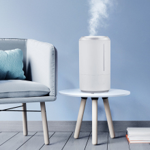 Ultrasonic Humidifier: BJS-40D Smart White Electric Tabletop Device for Healthy Household, Offices, and Hotels