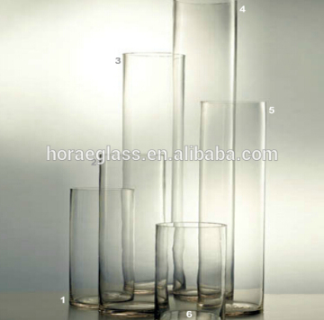 transparent red and blue decorative glass vase,glass bud vases,decorative plexiglass vases,,long flower vase