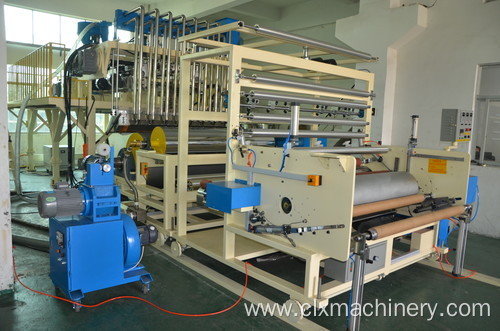 Jumbo Capacity 1500mm Multi-Layers Stretch Film Machine