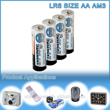 Size AA AM3 battery power