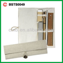 ECO STATIONERY TOOLS PENCIL CASE SET