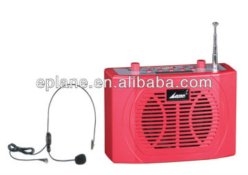 Lane portable amplifier with microphone SH-03W amplifier with microphone