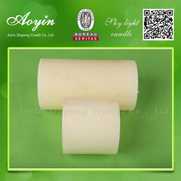 big round pillar candle