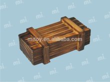Wooden puzzle box