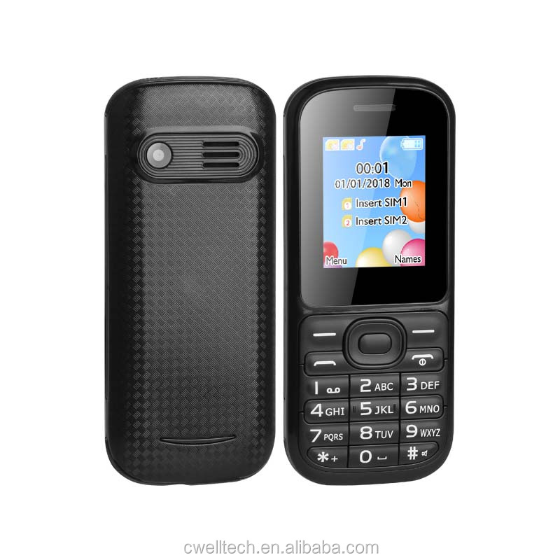 In Stock Wholesale 1.77 inch Dual SIM Card Quad Band GSM China Cheap Mobile Phone