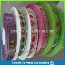 Custom Silk roll garment printing label