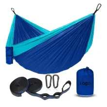 Camping Hammock Bed Double Hammock Portable for Outdoor Indoor Backpacking Travel Beach Backyard Hiking