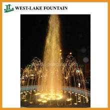 LED Lighting Small Pool Water Dancing Fountain for a garden square of Tehran, Iran