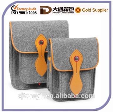 Handmade Felt Bag Shoulder Messenger Briefcase Notebook Sleeve Bag