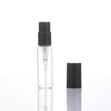 Black and White 2-3ml Spray Atomizer Bottles for Perfume Travel Testers