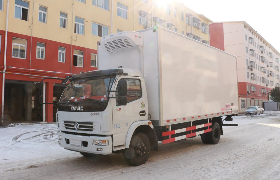 cold food transportation truck