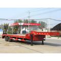 Two Axles Low Flat Plate Semi Trailer