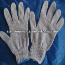 string knitted safety cotton gloves