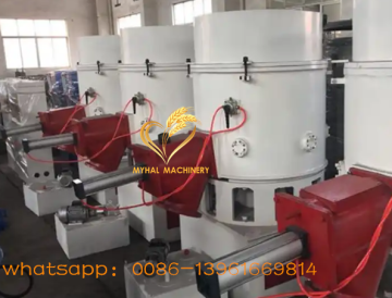 waste plastic film recycling agglomeration machine