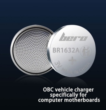 High-Temperature Lithium Fluoride Button Battery BR1632A