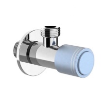 Stainless Steel Push Button Control 1/2 3/8 Angle Valve with Aluminum Handle