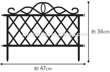 black fence,Fence in black color