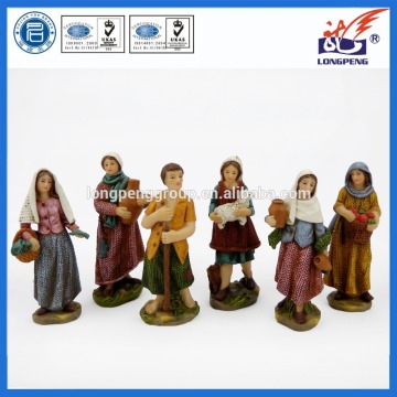 Nativity Scene Characters Figurines,Italian Nativity Village Figurine,Nativity Set Accessory