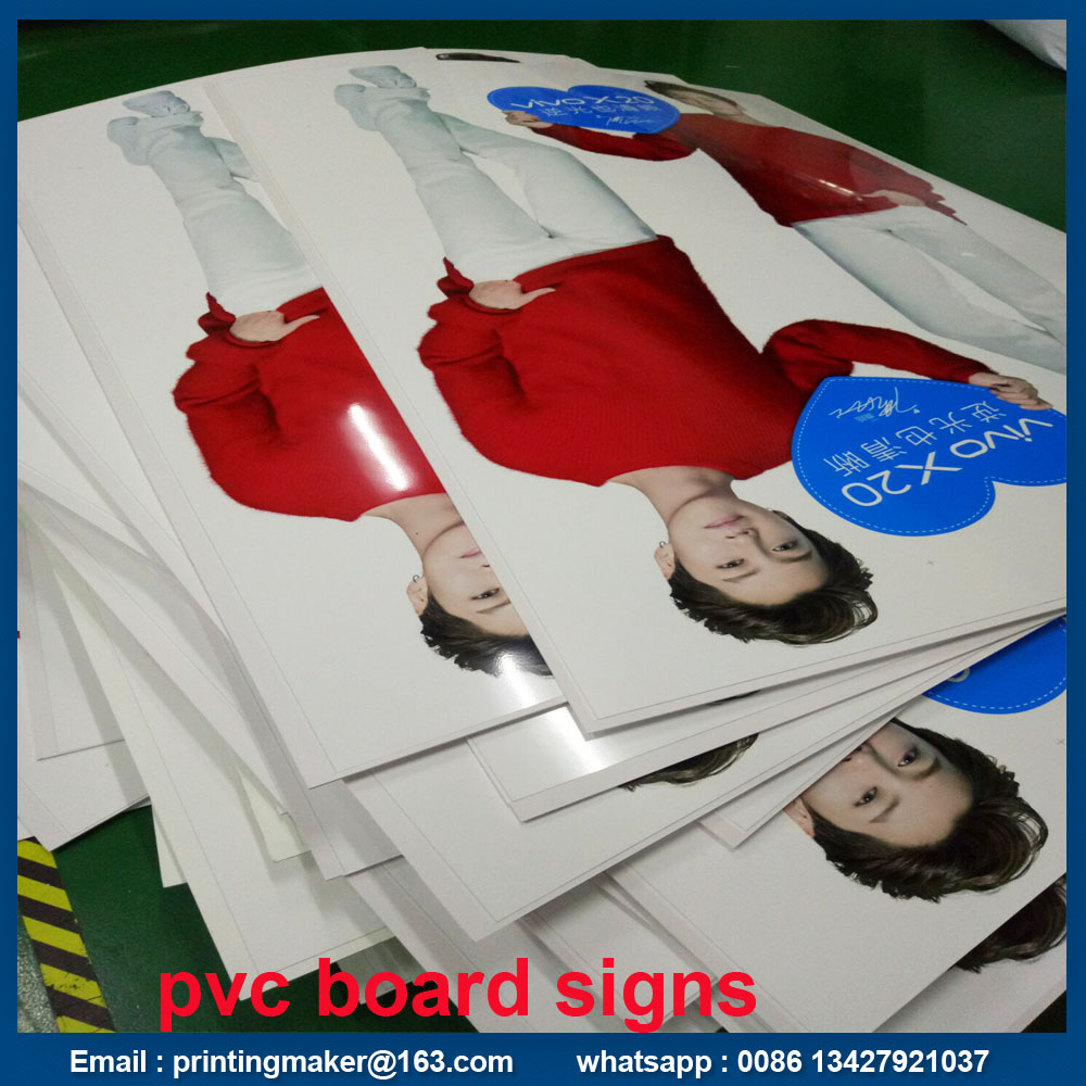 Printing On White Pvc Board