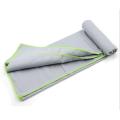 Eco-friendly customized microfiber sport towel with pocket