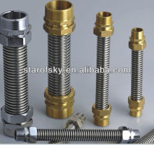 high quality 304 air conditional corrugate /metallic bellows pipe